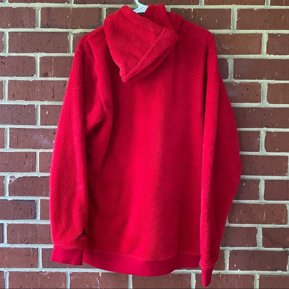 Jordan Flight Red Fleece Hoodie - Picture 5 of 5
